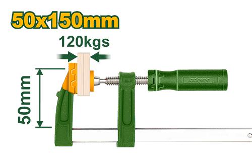 [JDCP2151] JADEVER PINCE F AVEC POIGNEE EN PLASTIQUE 50X150MM AU MAROC [JDCP2151]