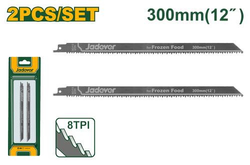 [JDJT1208] JADEVER SET DE 2 LAMES SCIE SABRE INOX AU MAROC [JDJT1208]
