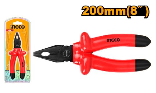 [HICP01200] INGCO PINCE UNIVERSELLE ISOLEE- 1000V 200MM(8'''') AU MAROC [HICP01200]