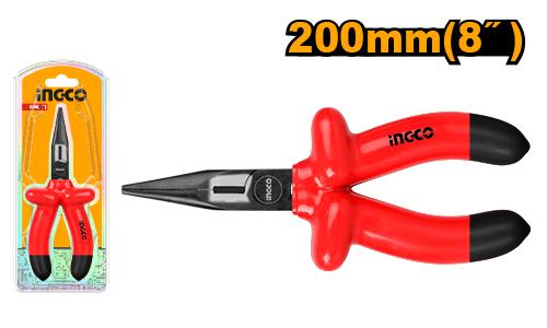 [HILNP01200] INGCO PINCE A LONG NEZ ISOLEE 1000V 200MM(8'') AU MAROC [HILNP01200]