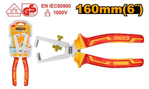 [HIWSP28160] INGCO PINCE A DENUDER ISOLEE 6''''/160MM AU MAROC [HIWSP28160]