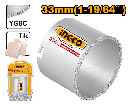 [HSB40331] INGCO SCIE-CLOCHE CARRELAGE 33MM NR AU MAROC [HSB40331]