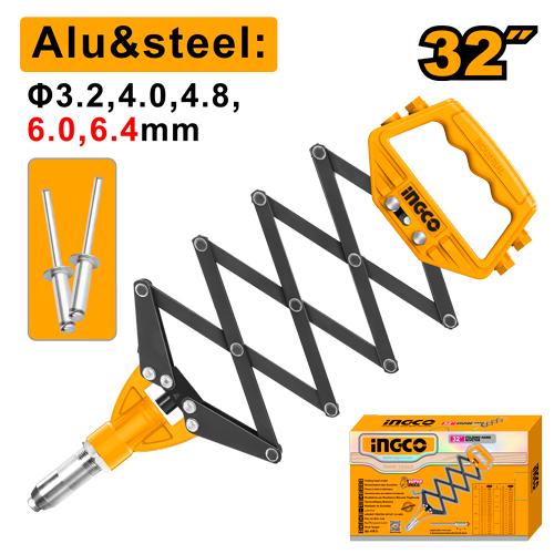 INGCO PINCE A RIVET ACCORDEON 3.2MM,4MM,4.8MM AU MAROC [HFOR321]