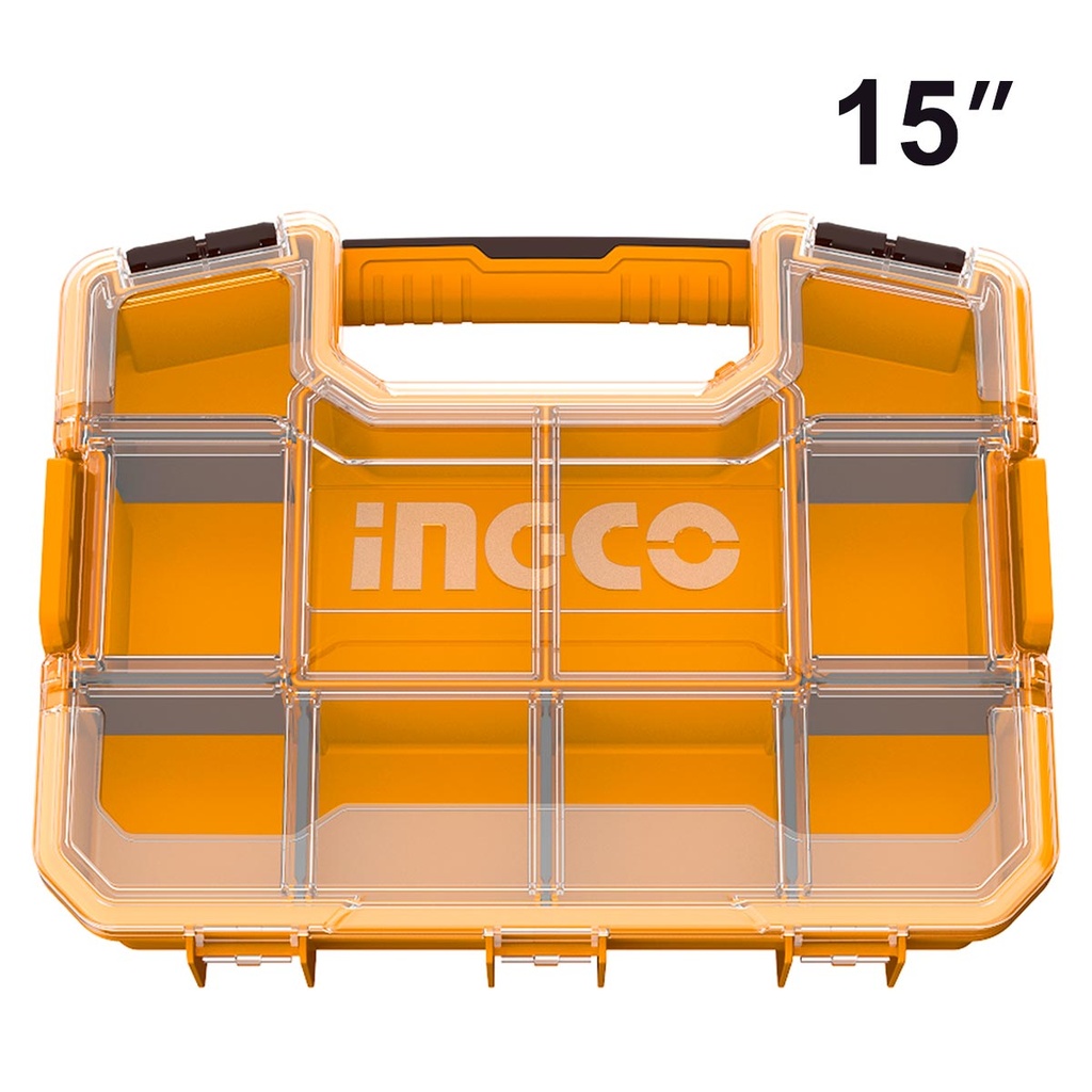 INGCO BOITE DE RANGEMENT PLASTIQUE 15" NR AU MAROC [PBX1511]