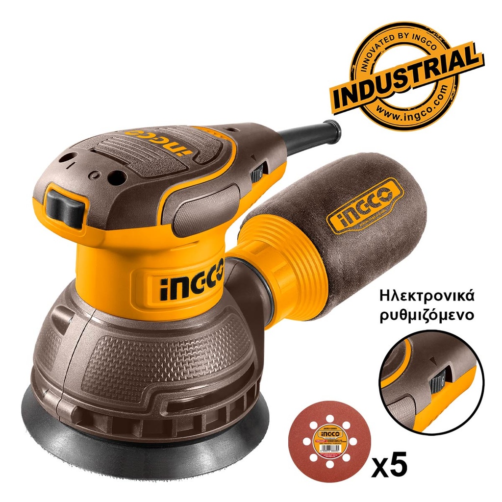 [RS3216] INGCO PONCEUSE ORBITALE 320W NR- AU MAROC [RS3216]