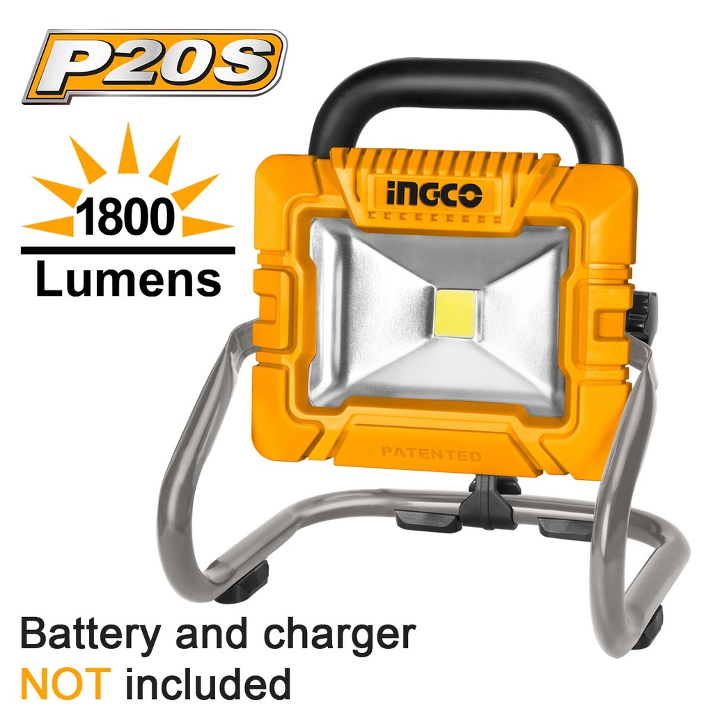 [CWLI2025] INGCO PROJECTEUR 20V BATTERIE/CHARGEUR NON INCLUS AU MAROC [CWLI2025]