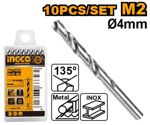 [DBT1110401] INGCO FORET 4.0MM HSS M2 AU MAROC [DBT1110401]
