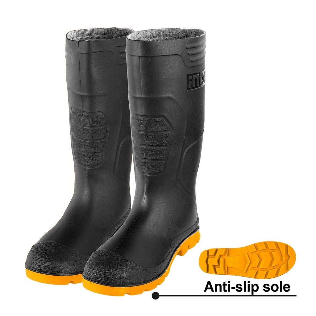 INGCO BOTTES PVC NOIRES TAILLE44 AU MAROC [SSH092LYB.44]