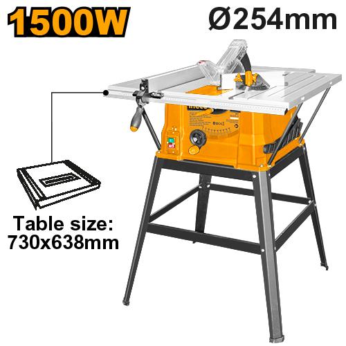 [TS15007] INGCO SCIE CIRCULAIRE SUR TABLE 1500W AU MAROC [TS15007]