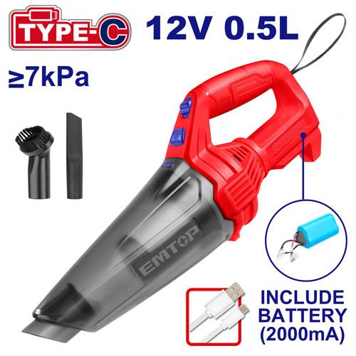 Aspirateur sans fil - Type-C EMTOP | ELVC2026