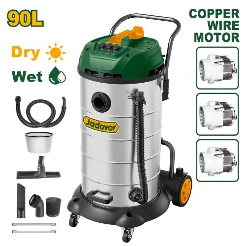ASPIRATEUR 90L 3 MOTEUR 1200W JDVR5A90