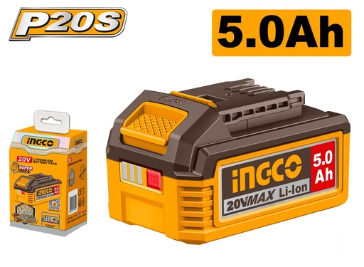 INGCO BATTERIE 20V 5,0A AU MAROC [FBLI20031]